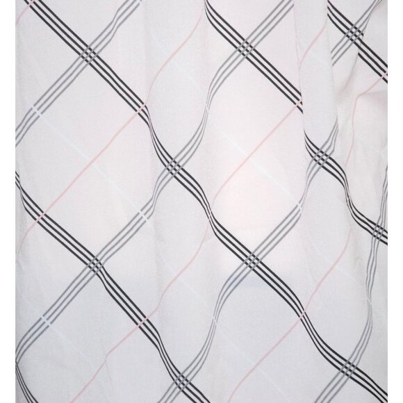 Croft & Barrow Women's Pink Blouse Size 1X Keyhole Ruffled Neckline 3/4 Sleeve - Picture 7 of 10